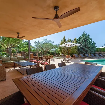 فيلة ¡preciosa Rural Riera Cerca De La Playa Es Trenc! كامبوس